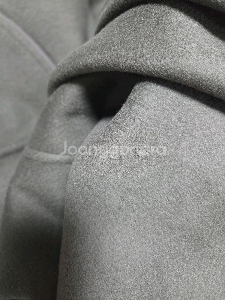 랑방 하이넥 케이프코트55 타임 더캐시미어 마인 시스템--7