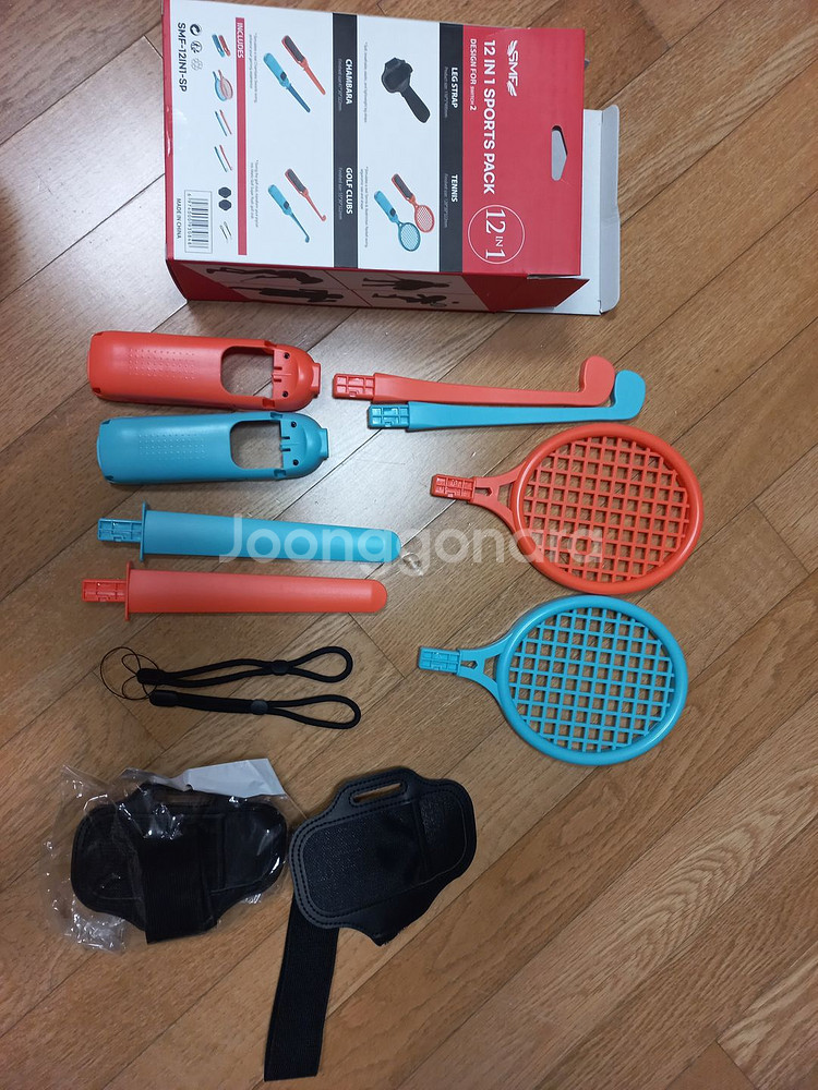 닌텐도 스위치 스포츠+스위치2 전용 호환용 12in1 스포츠키트--0