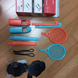 닌텐도 스위치 스포츠+스위치2 전용 호환용 12in1 스포츠키트