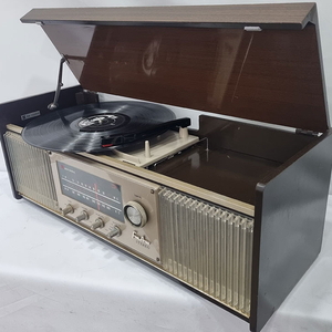 빈티지 진공관 포터블 AM/FM 스테레오 전축