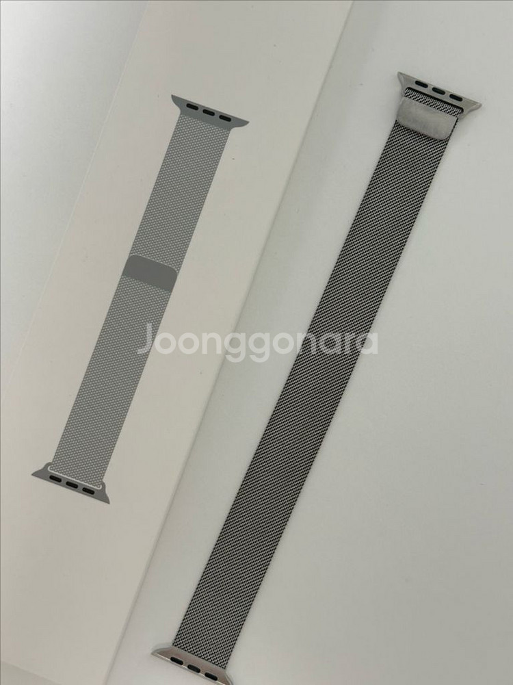 애플워치 8 45mm 정품 스트랩 2개 추가--7