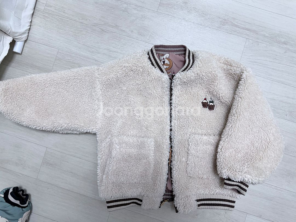 리미떼두두 양면 퍼 점퍼 m--2