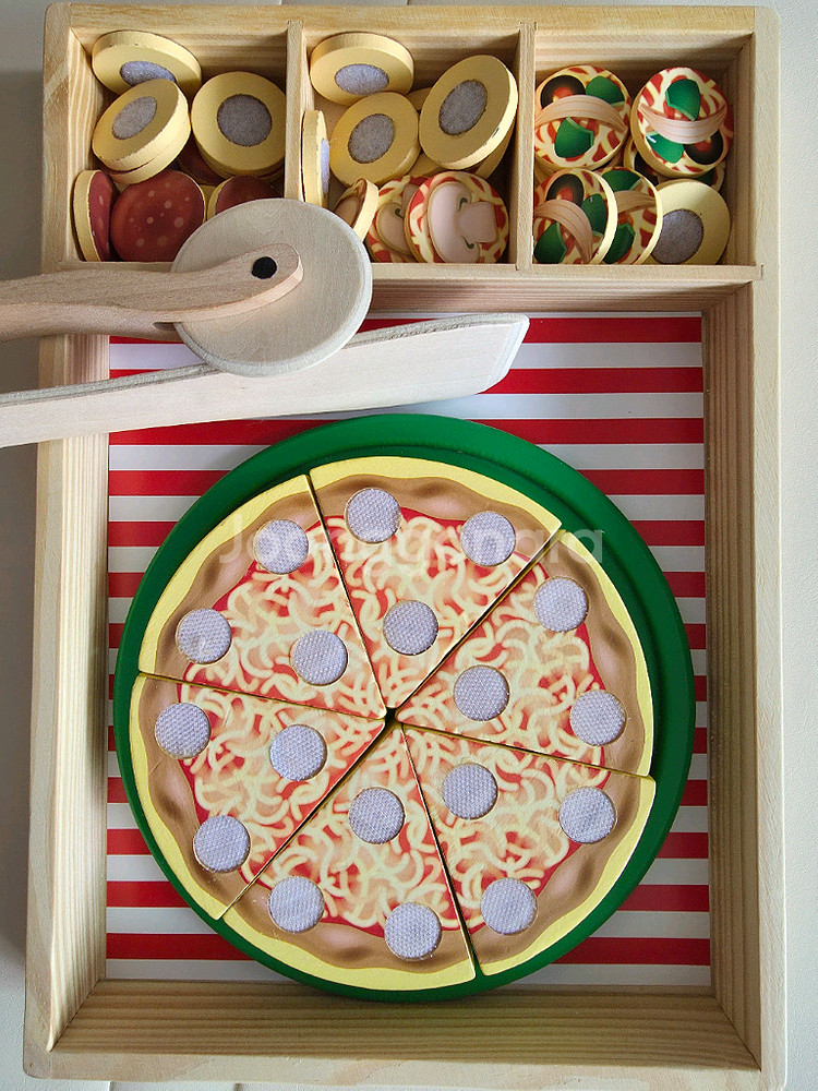 멜리사앤더그 소스 ,피자, 주방놀이용--0