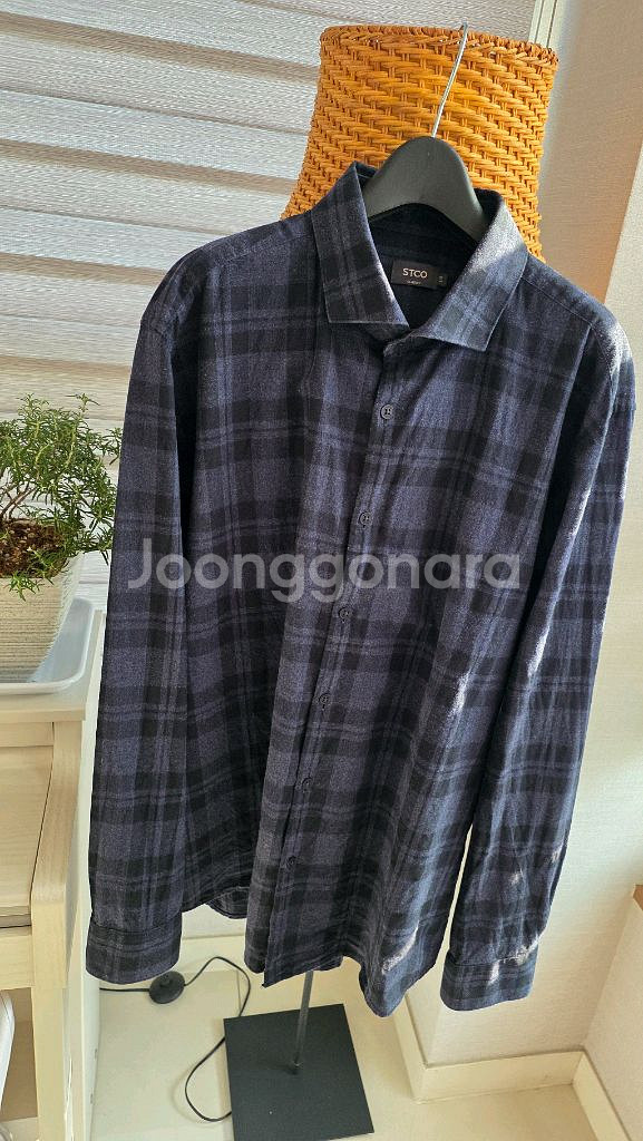 STCO 체크 셔츠--1