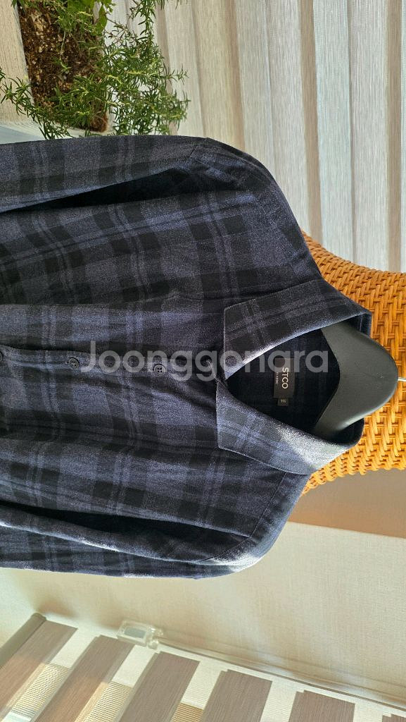 STCO 체크 셔츠--2