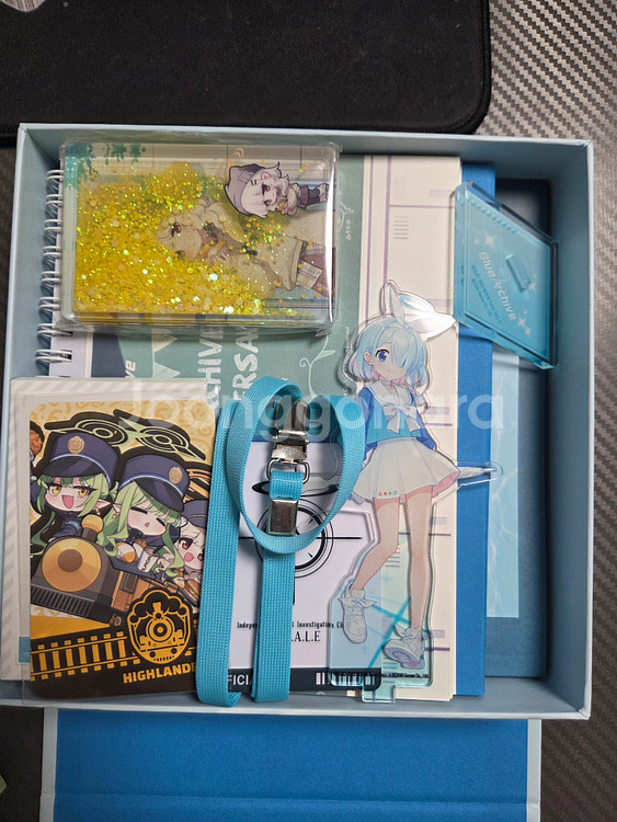 블루아카이브 하마지 아키 데스크테리어 패키지 새상품--3