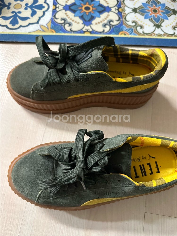 리한나X푸마 235cm 미착용--1