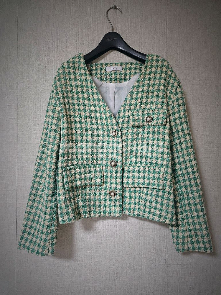 Twee 트위드 자켓 free 55-66--0