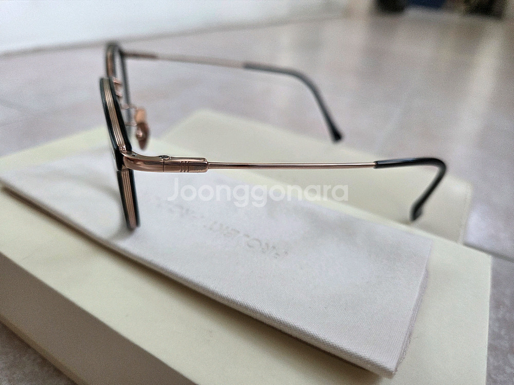 프로젝트 프로덕트 블랙/골드 안경--2