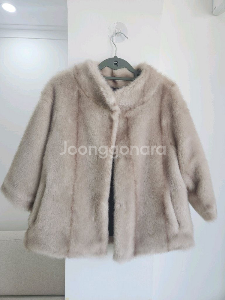 페이크퍼 코트 자켓--0