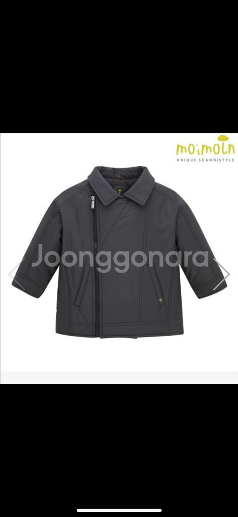 택그대로 새거 ㅡ 모이몰른 점퍼 경량 패딩 아이 옷--0