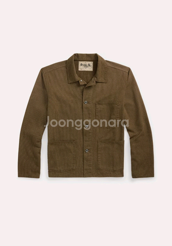 더블알엘 스트라이프 트윌 유틸리티 재킷 XL RRL--0