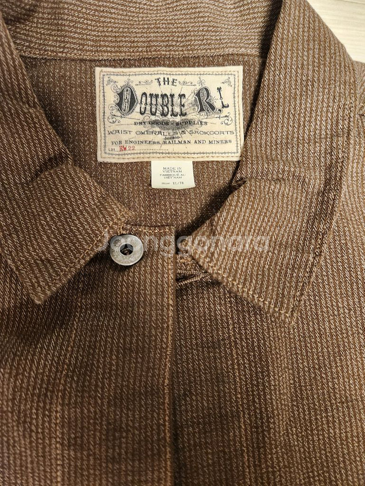 더블알엘 스트라이프 트윌 유틸리티 재킷 XL RRL--2