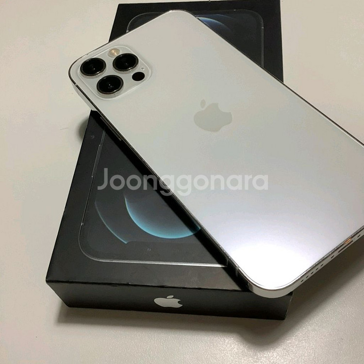 아이폰12 Pro 128GB 실버 팝니다--0