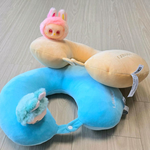라부부 인형 목베개 새상품