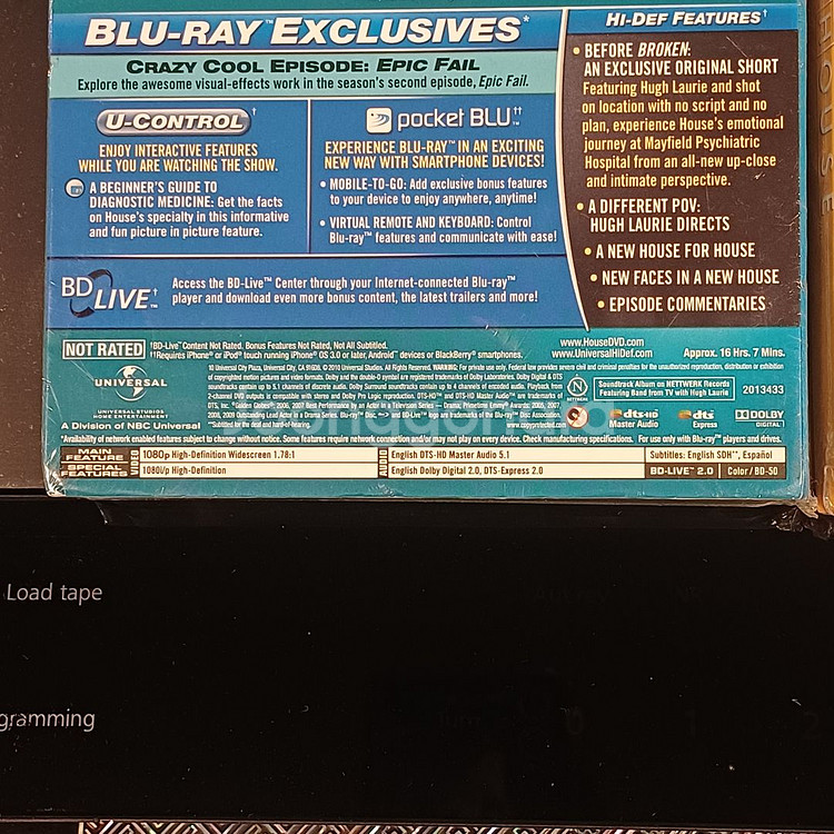 (미개봉블루레이) 미드 하우스 시즌6,7,8--2