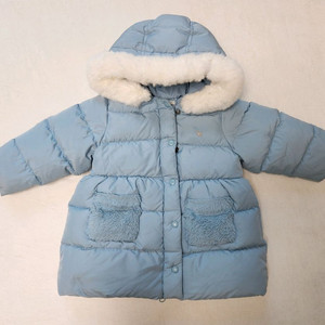 블루독베이비 아동 여아 패딩 점퍼 오리털 100