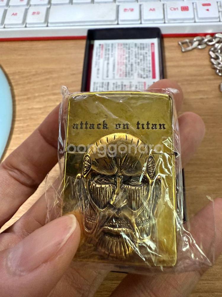 zippo 진격의 거인 에렌 예거 라이터--2
