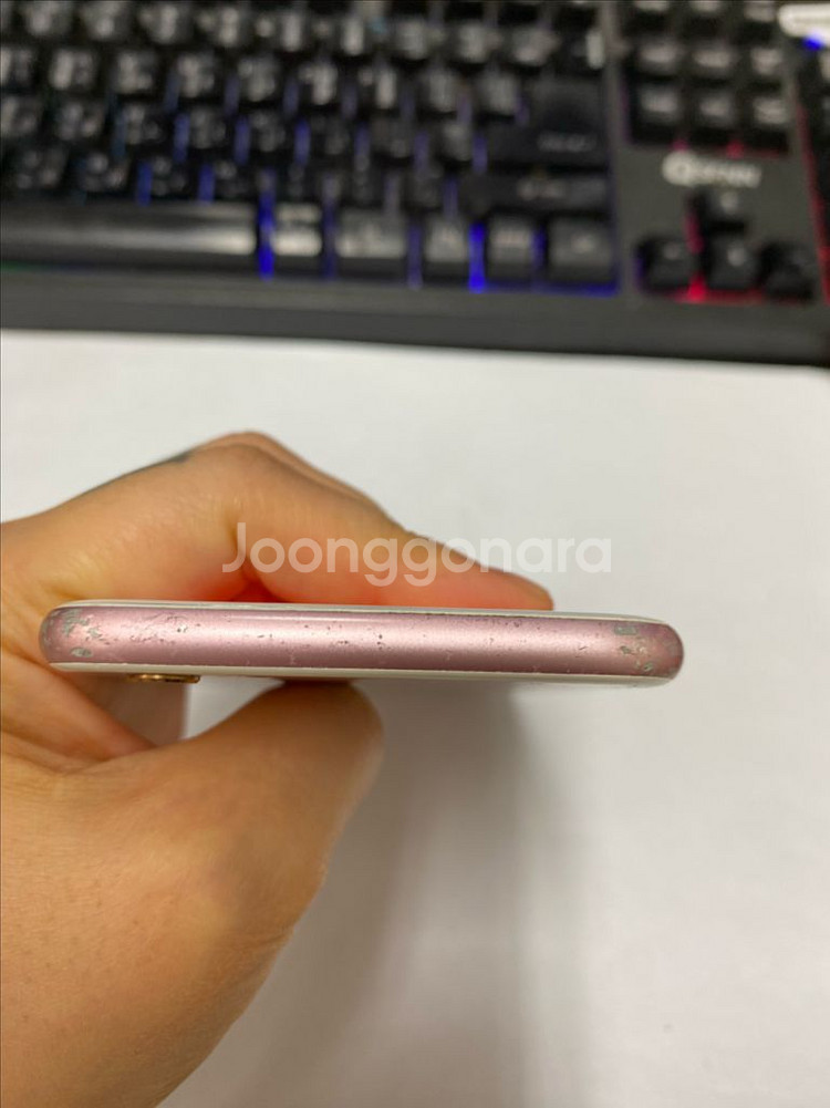 아이폰6S 로즈골드 64GB 빈티지감성카메라--3