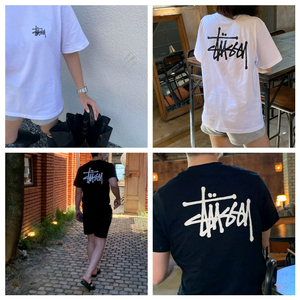 (새상품,창고정리) 스투시 기본 반팔티