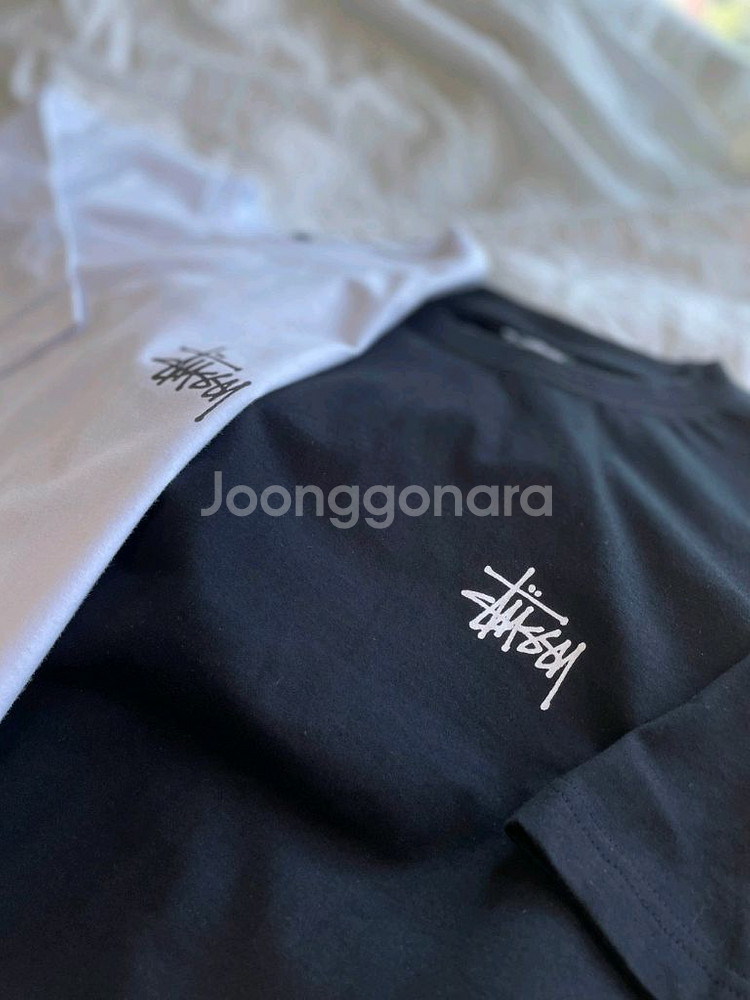 (새상품,창고정리) 스투시 기본 반팔티--5