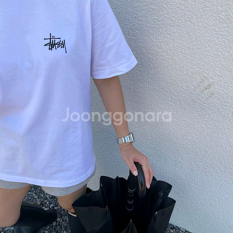 (새상품,창고정리) 스투시 기본 반팔티--2