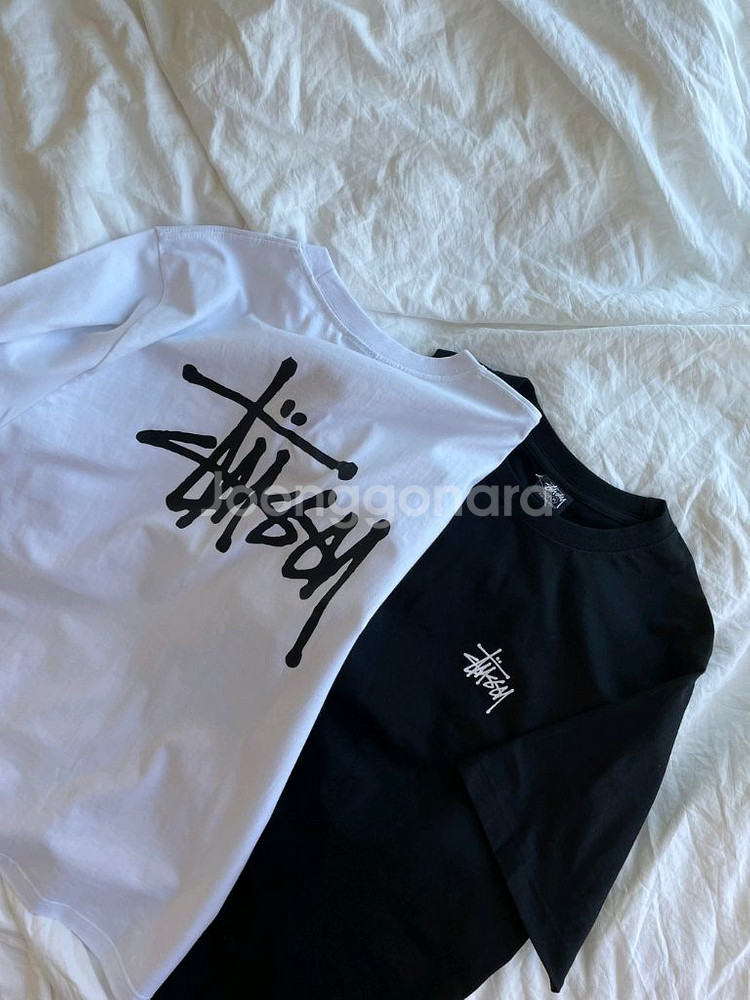 (새상품,창고정리) 스투시 기본 반팔티--6