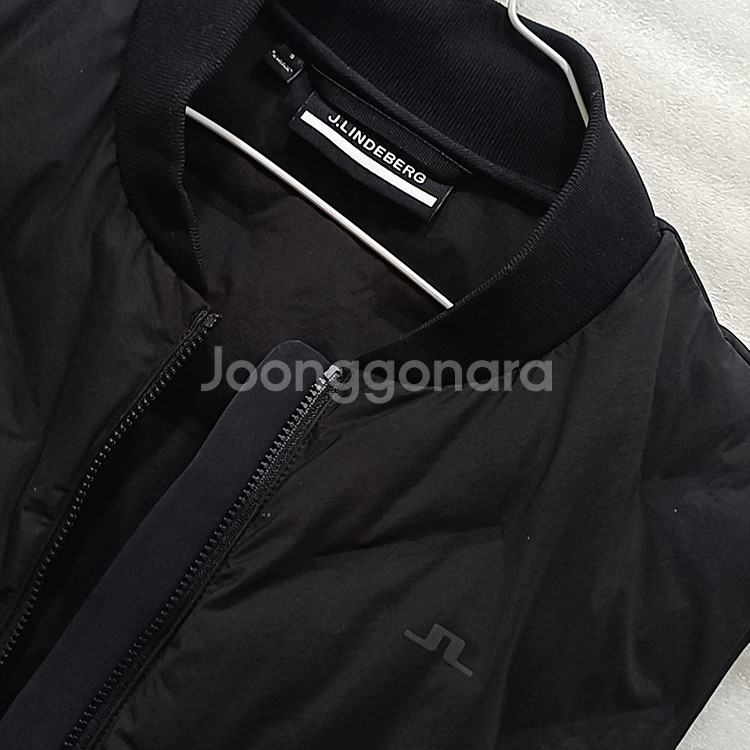 제이린드버그 골프 하이브리드 경량 패딩 조끼 여성 S 블랙--4