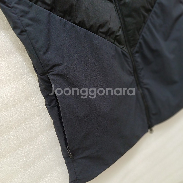 제이린드버그 골프 하이브리드 경량 패딩 조끼 여성 S 블랙--5