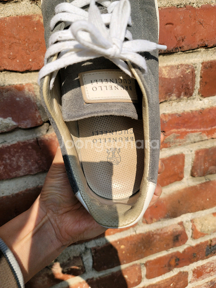 브루넬로 쿠치넬리 스니커즈 스웨이드--0