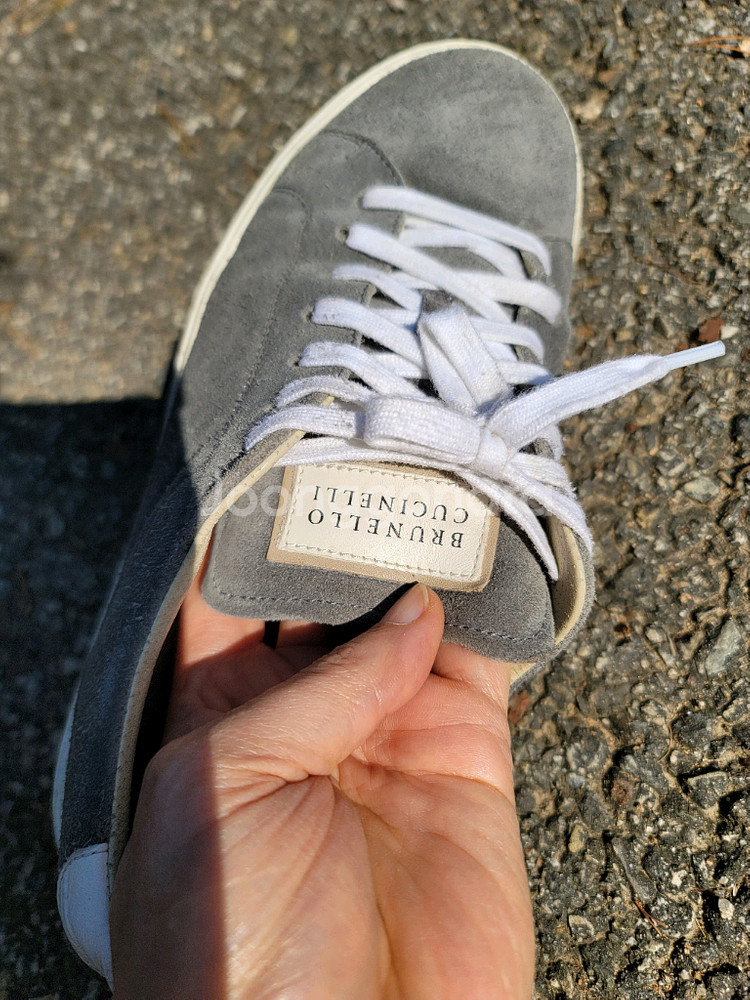 브루넬로 쿠치넬리 스니커즈 스웨이드--5