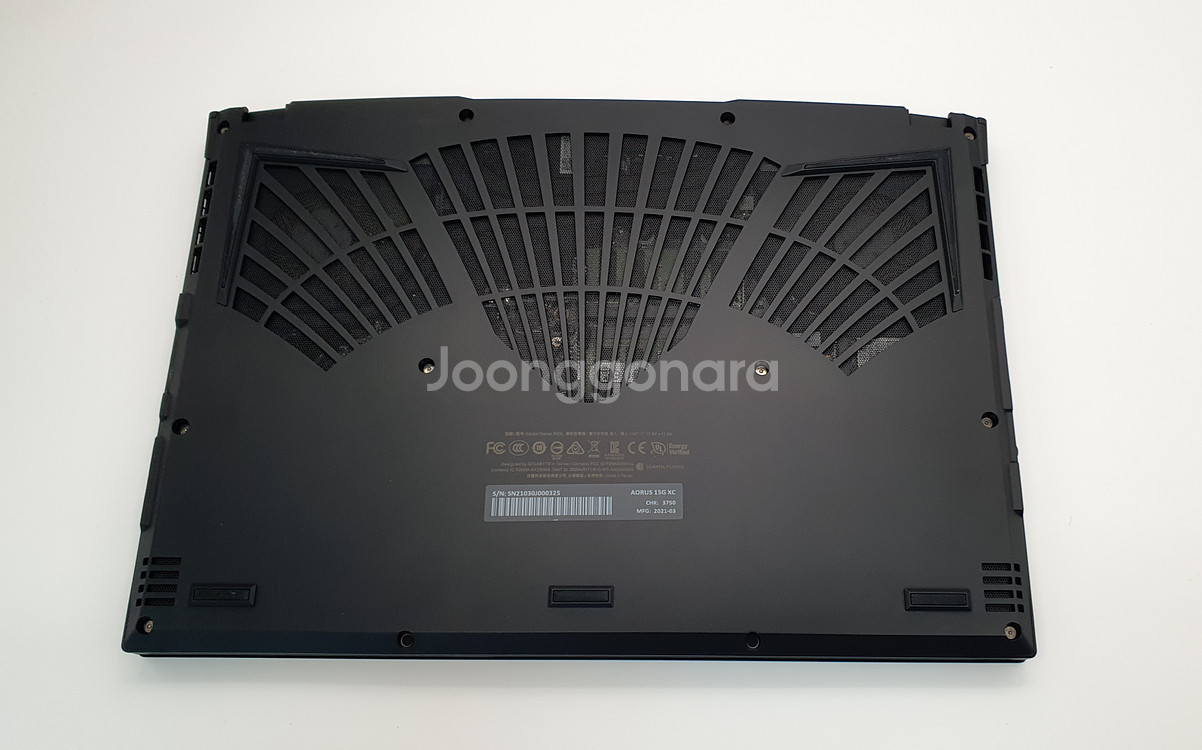 [게이밍]기가바이트 15인치 게이밍노트북 어로스(i7-10th/3070/240Hz/램32GB)--6