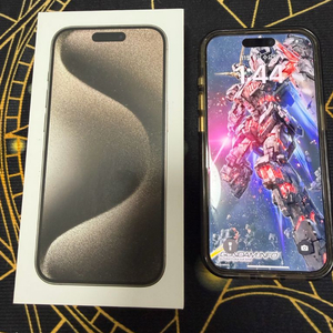 아이폰 15 Pro 내추럴 티타늄 128 A급 판매합니다.