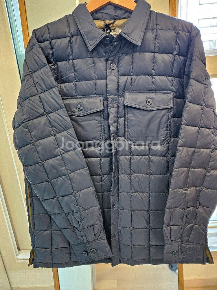 타이온 경량패딩 셔츠 XL 새상품--1