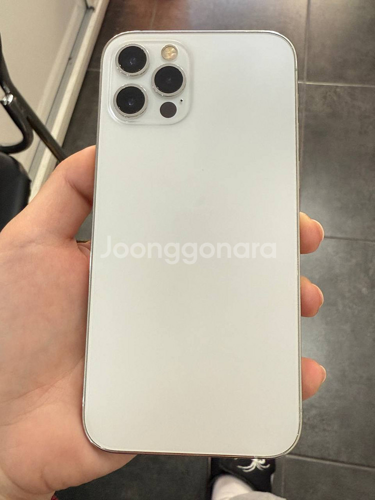 아이폰12프로 실버 256GB/100%--0