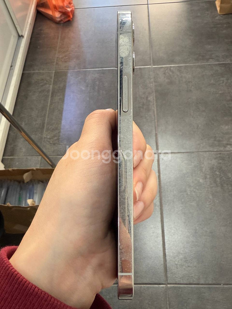 아이폰12프로 실버 256GB/100%--5