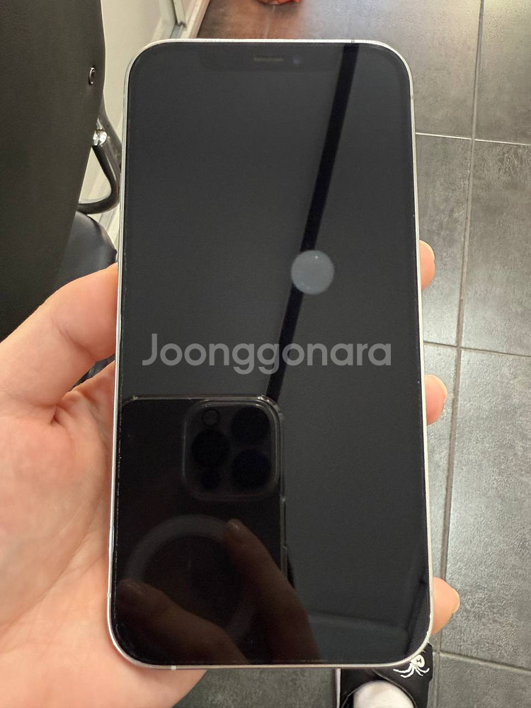 아이폰12프로 실버 256GB/100%--1