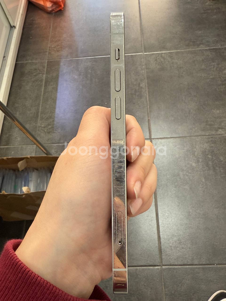 아이폰12프로 실버 256GB/100%--6