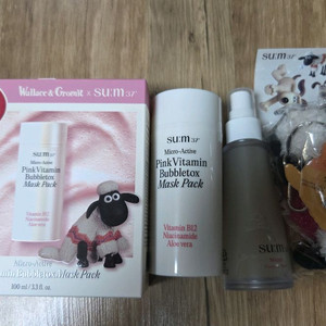 숨37 마이크로액티브 핑크 비타민 버블톡스 마스크 100ml