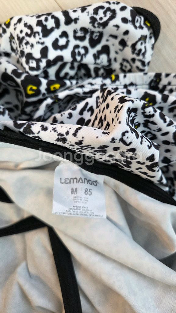 르망고 레오파드 원피스 수영복 85--2