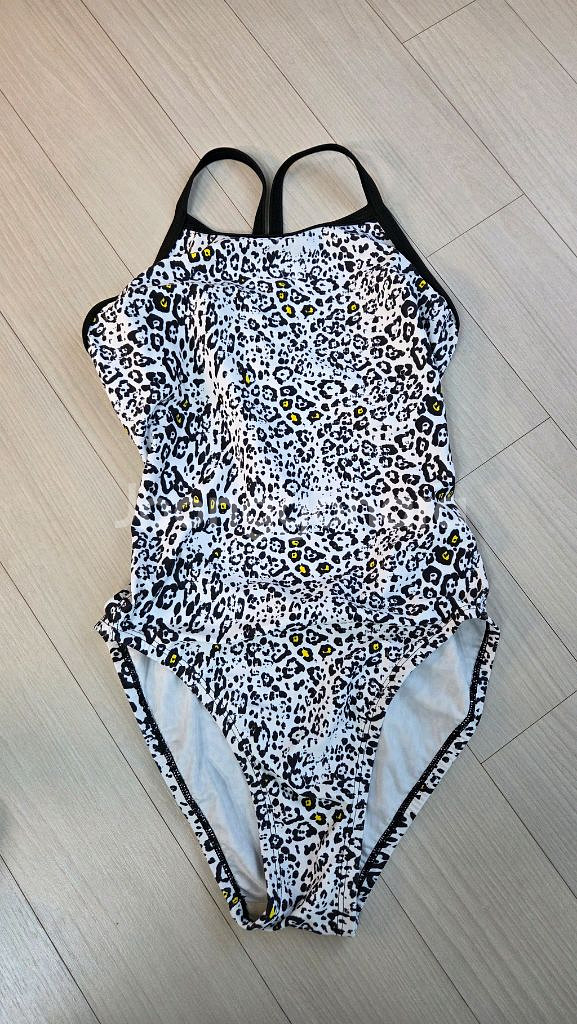 르망고 레오파드 원피스 수영복 85--0