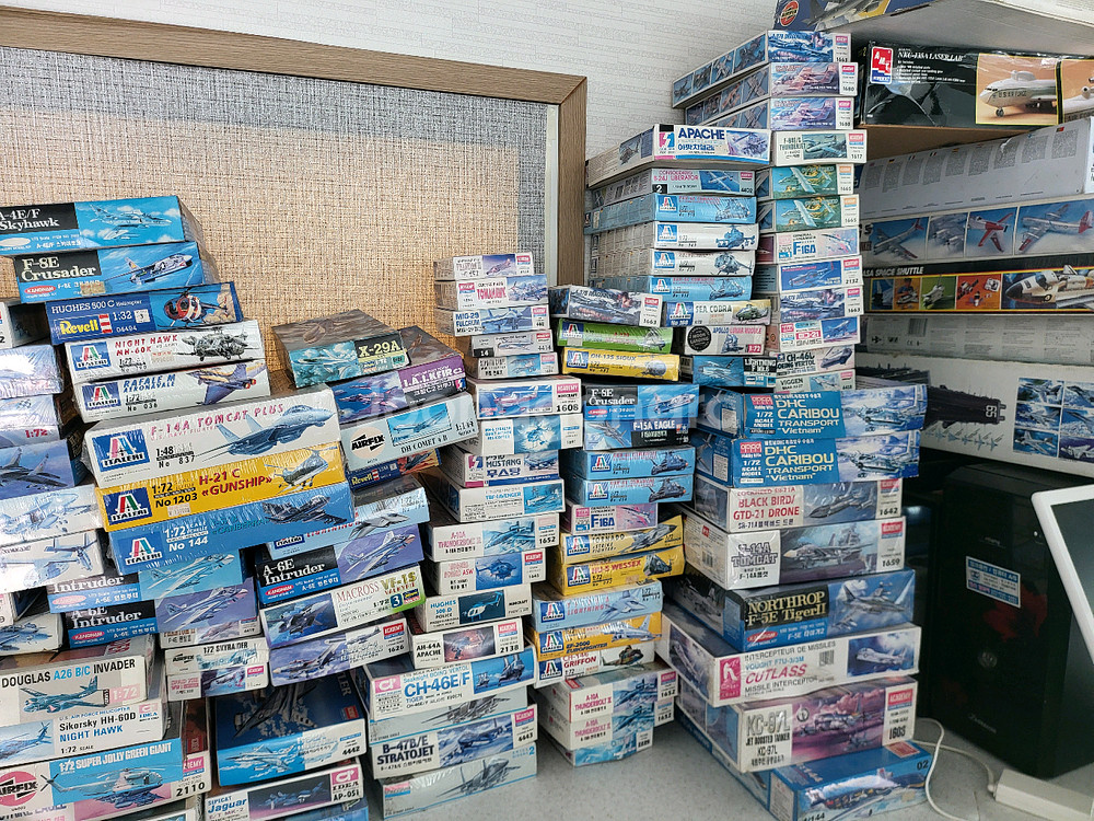 프라모델 비행기--0