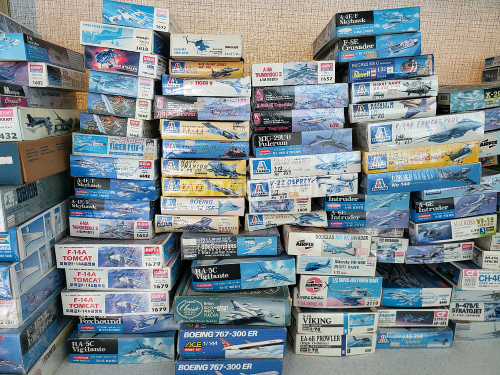 프라모델 비행기--6