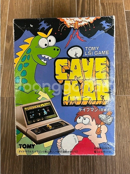 토미에서 출시된 케이브맨 LSI 고전.레트로 게임기--2