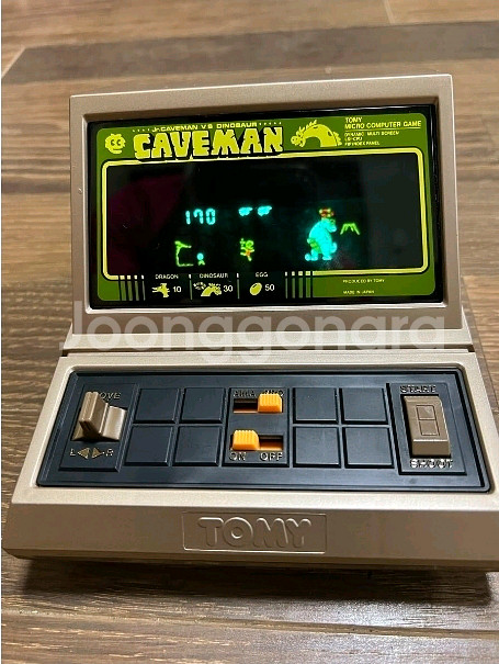 토미에서 출시된 케이브맨 LSI 고전.레트로 게임기--3