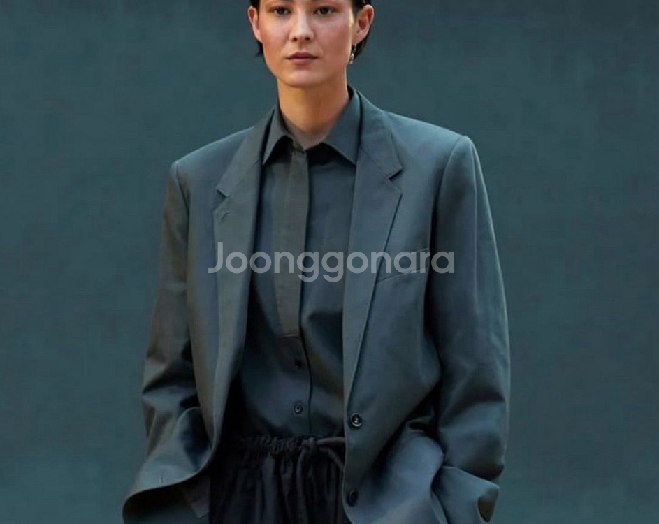 이번주만 처분가>Lemaire 르메르 자켓 boxy SB jacket--0