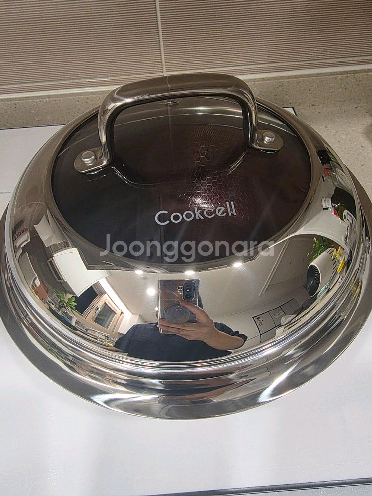 쿡셀 22센치 가마솥 냄비 루비 미사용새상품--2