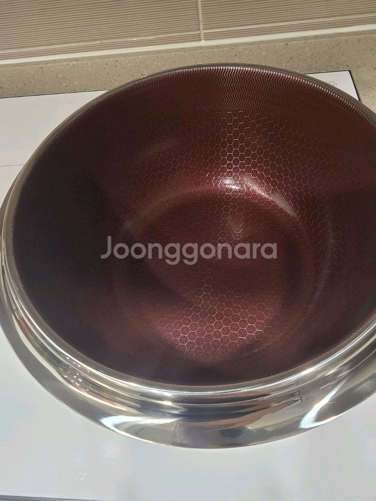 쿡셀 22센치 가마솥 냄비 루비 미사용새상품--4