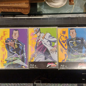 죠죠의 기묘한 모험 블루레이 3개