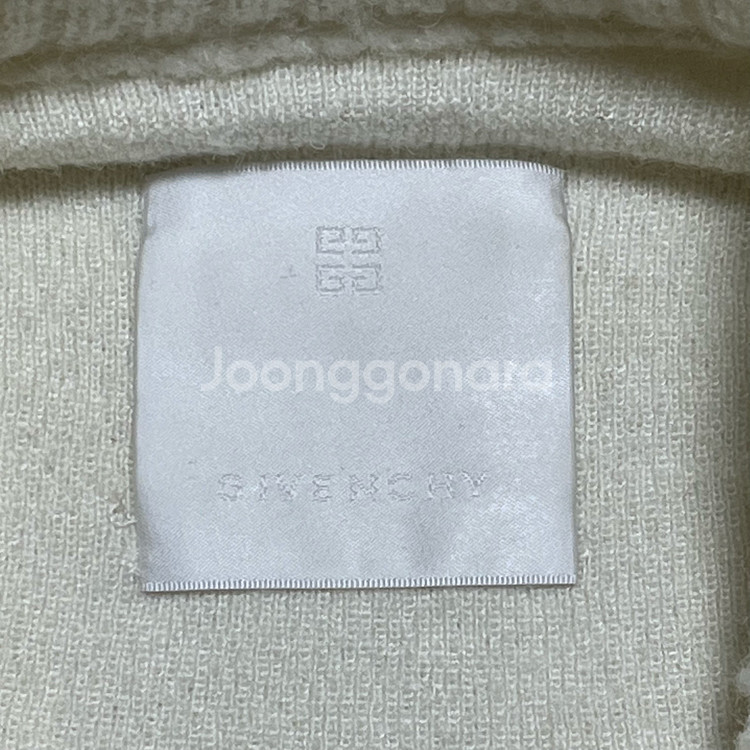 [빈티지]지방시 화이트 데미지 니트 스웨터 L (100-105)--3